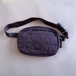 Athleta Quilted Purple Crossbody Bag